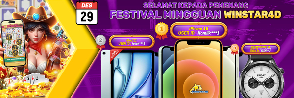 Festival Mingguan Winstar4D
